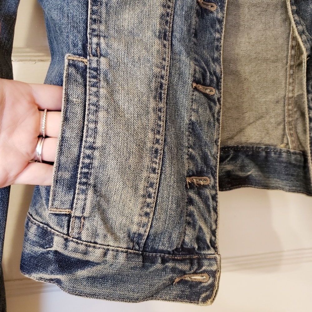 Distressed Denim Jacket - Picture 7 of 7